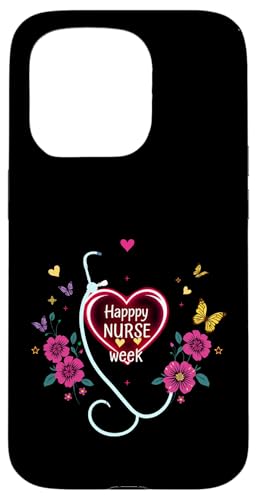 Happy National Nurses Week 2025 - Krankenschwesterwoche Partyzubehör Hülle für iPhone 15 Pro von Nurses week Groovy gifts 2025 Tee