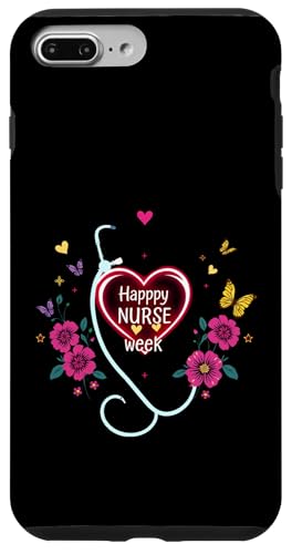 Happy National Nurses Week 2025 - Krankenschwesterwoche Partyzubehör Hülle für iPhone 7 Plus/8 Plus Happy National Nurses Week 2025 - Krankenschwesterwoche Partyzubehör Hülle für iPhone 7 Plus/8 Plus von Nurses week Groovy gifts 2025 Tee