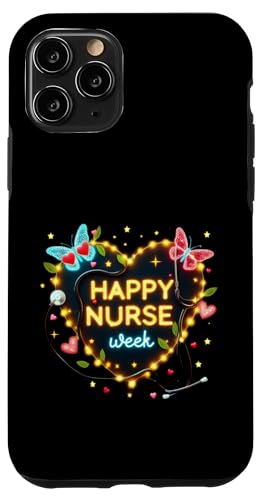 Happy National Nurses Week 2025 — Lustige Party zur Woche der Krankenschwestern Hülle für iPhone 11 Pro von Nurses week Groovy gifts 2025 Tee
