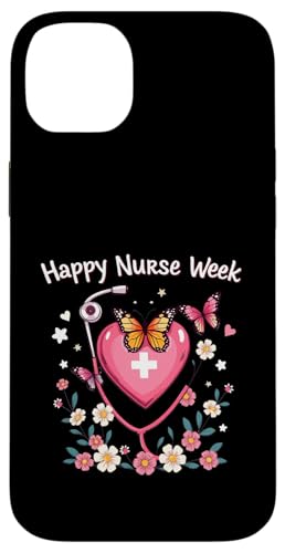 Happy National Nurses Week 2025 — Süße Party zur Woche der Krankenschwestern Hülle für iPhone 14 Plus Happy National Nurses Week 2025 — Süße Party zur Woche der Krankenschwestern Hülle für iPhone 14 Plus von Nurses week Groovy gifts 2025 Tee