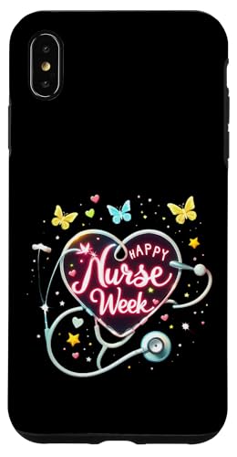 Happy National Nurses Week Lustiges Partyzubehör Nurse Week Hülle für iPhone XS Max Happy National Nurses Week Lustiges Partyzubehör Nurse Week Hülle für iPhone XS Max von Nurses week Groovy gifts 2025 Tee