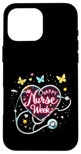 Nationale Woche der Krankenschwestern 2025 — Fröhliche Woche der Wertschätzung der Krankenschwestern Hülle für iPhone 16 Pro Max Nationale Woche der Krankenschwestern 2025 — Fröhliche Woche der Wertschätzung der Krankenschwestern Hülle für iPhone 16 Pro Max von Nurses week Groovy gifts 2025 Tee