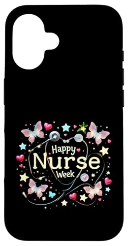 Nationale Woche der Krankenschwestern 2025 - Woche der Wertschätzung von Krankenschwestern Hülle für iPhone 16 von Nurses week Groovy gifts 2025 Tee