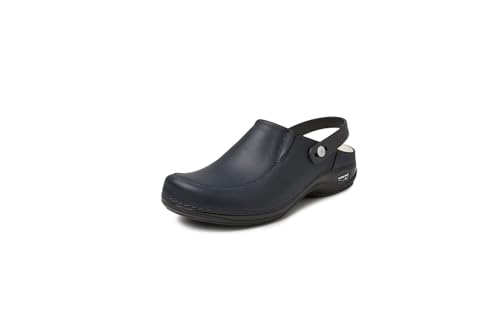 Nursing Care Wash'go4 - Paris, Unisex Erwachsene Durchgängies Plateau Sandalen mit Keilabsatz , blau - dunkelblau - Größe: 36 EU Nursing Care Wash'go4 - Paris, Unisex Erwachsene Durchgängies Plateau Sandalen mit Keilabsatz , blau - dunkelblau - Größe: 36 EU von Nursing Care