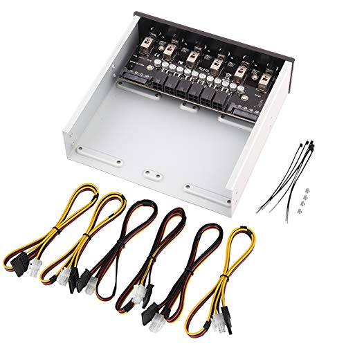 NutriEss HDD -Stromversabtungsschalter Sata Drive Selector Festplattenleistungsteuerung für Desktop -PC -Computerverbesserung und einfache Installation von NutriEss