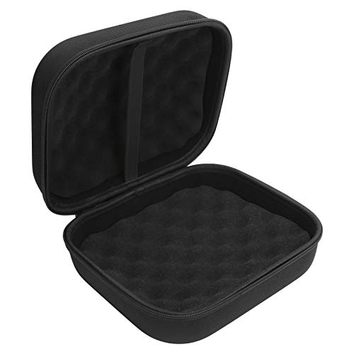 NutriEss Kopfhörer-Schutztasche, kabellose Kopfhörer-Tasche, Headset-Aufbewahrungstasche, Tragetasche für Pulse, schwarzes Nylonmaterial von NutriEss