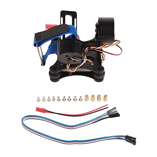 NutriEss Nährstofffreie Gimbalboard BGC 2.2 3 3+ 4 Kamera RC Drohne Teil Schwarz Metall verstärkte Stabilität Glatte Bewegungsteuerung Ideale Luftfotografie (Schwarz) von NutriEss