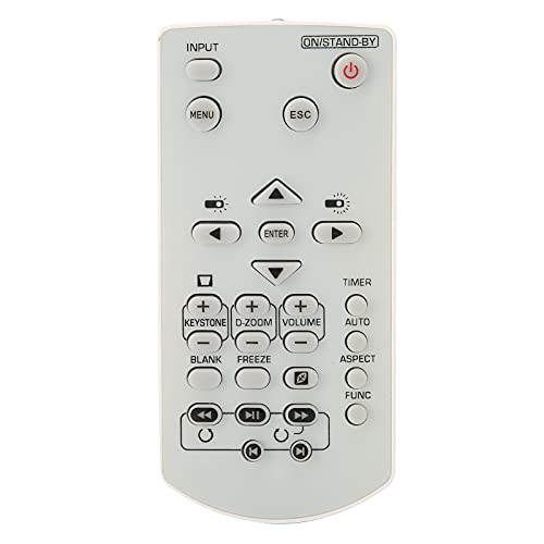 NutriEss Replacement Remote Control Applicable for Casio XJ‑V110 XJ‑F10X XJ‑F20XN XJ‑F100W XJ‑F200WN XJ‑F210WN Projector NutriEss Replacement Remote Control Applicable for Casio XJ‑V110 XJ‑F10X XJ‑F20XN XJ‑F100W XJ‑F200WN XJ‑F210WN Projector von NutriEss