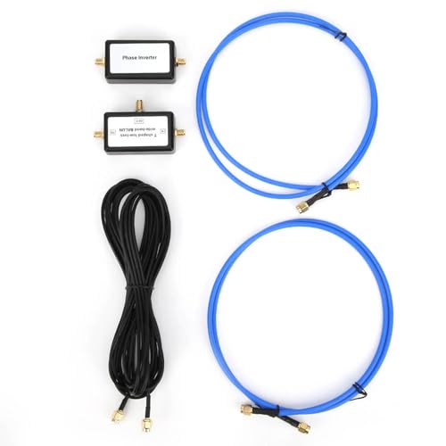 Nutrieess Magnetic Antenne Tragbare Passive Schleifenantennen HF Reaktion 10 kHz bis 30 MHz 250 MW von NutriEss
