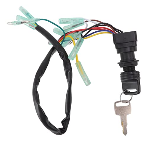 Nutriess Außenbordmotor Zündschalter Key Assie 703 82510 43 Bootsschalter Ersatz für den Bootsschalter für das Parsun Enhanced Design von NutriEss