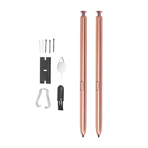 Nutriess Stylus Pen High Sensitivity 5G Stylus Touch Pen Replacement for SAMS UNG Galaxy Note 20 Note 20 Ultra Black Light Weight for Precise Drawing and Writing (Brown) von NutriEss