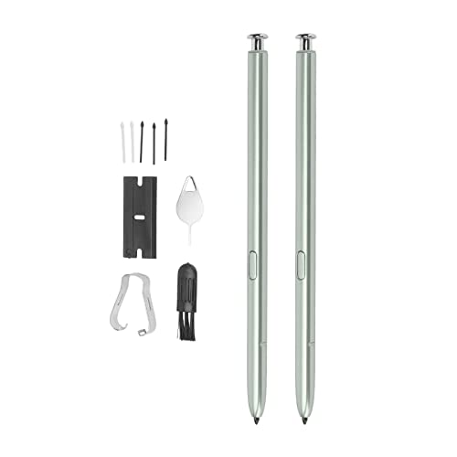 Nutriess Stylus Pen High Sensitivity 5G Stylus Touch Pen Replacement for SAMS UNG Galaxy Note 20 Note 20 Ultra Black Light Weight for Precise Drawing and Writing (Green) von NutriEss