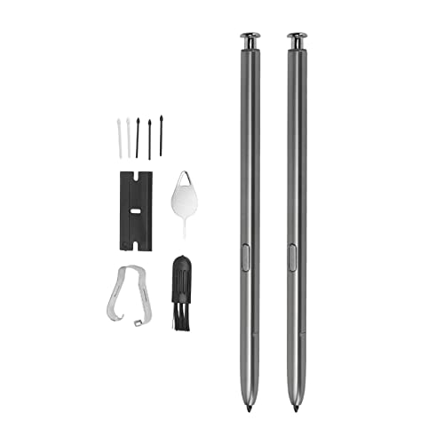 Nutriess Stylus Pen High Sensitivity 5G Stylus Touch Pen Replacement for SAMS UNG Galaxy Note 20 Note 20 Ultra Black Light Weight for Precise Drawing and Writing (Grey) von NutriEss