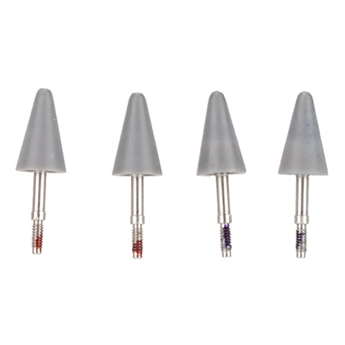 Nutriess Stylus-Spitzen, 4 Stück, Flexible, weiche Spitzen, Ersatz, einfache Installation, Schreiben, Zeichenstift für den täglichen Gebrauch des Hu awei M Pencil von NutriEss