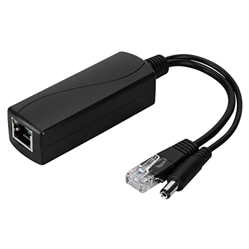 POE Adapter Splitter 48V zu 12V Hochwertiges Netzteil Kabel für Robuste ABS Hülle für einfache Installation Plug Play POE Adapter Splitter 48V zu 12V Hochwertiges Netzteil Kabel für Robuste ABS Hülle für einfache Installation Plug Play von NutriEss