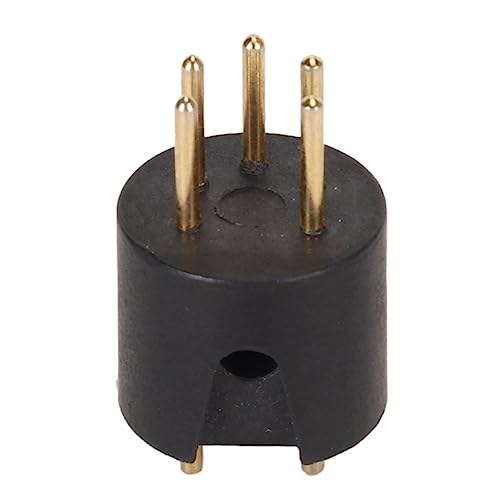 Plattenteller 5 Pin Din Gold Plated männlicher Stecker Tonearm -Din -Stecker -Stecker für LP -Plattenspieler Tonarmesarm -Messingmaterial Gold plattiert übergeordnetes Signal Anti Plattenteller 5 Pin Din Gold Plated männlicher Stecker Tonearm -Din -Stecker -Stecker für LP -Plattenspieler Tonarmesarm -Messingmaterial Gold plattiert übergeordnetes Signal Anti von NutriEss