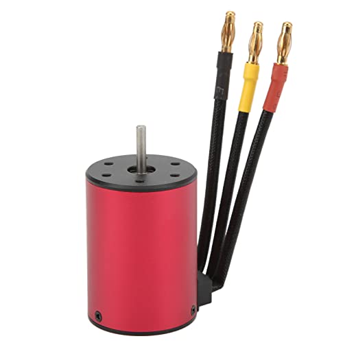 RC S3650 3900KV bürstenloser Motor hoher Drehmoment Wasserdicht 4 Stangen bürstenloser Motor für 1/10 RC -Auto -Upgrade -Teile Aluminiumlegierung rot schwarz 36 mm 50 mm RC S3650 3900KV bürstenloser Motor hoher Drehmoment Wasserdicht 4 Stangen bürstenloser Motor für 1/10 RC -Auto -Upgrade -Teile Aluminiumlegierung rot schwarz 36 mm 50 mm von NutriEss