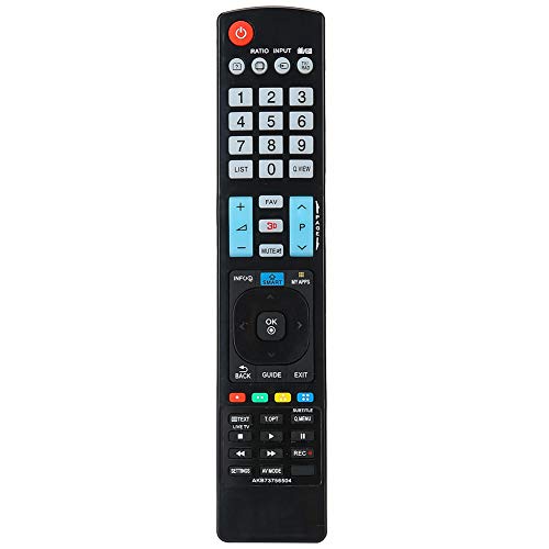 TV Fernbedienung Ersatz AKB73756502 AKB73615303 AKB73756504 Multifunktional langlebig ABS Material für Fernseher 60LA620S 32LM620T 60LA8600 60PH6700 TV Fernbedienung Ersatz AKB73756502 AKB73615303 AKB73756504 Multifunktional langlebig ABS Material für Fernseher 60LA620S 32LM620T 60LA8600 60PH6700 von NutriEss