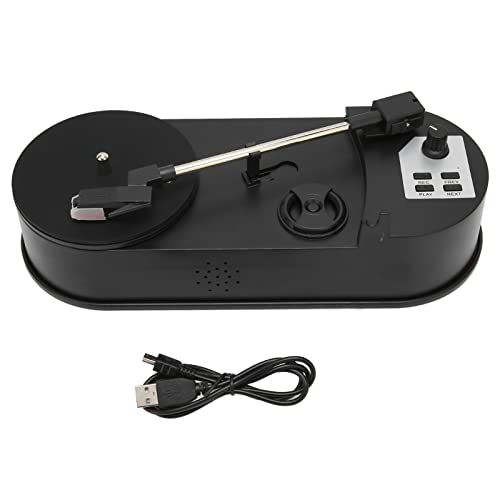 Turntable Record Player USB 2.0 Professioneller Plattentable zum MP3 -Konverter für Musikliebhaber Portable Plattenspieler hochwertiges ABS -Material langlebig und langlebig Turntable Record Player USB 2.0 Professioneller Plattentable zum MP3 -Konverter für Musikliebhaber Portable Plattenspieler hochwertiges ABS -Material langlebig und langlebig von NutriEss