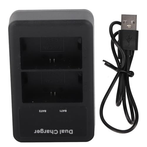 USB -Dual -Kamera -Batterie Ladegerät Ultra Slim Power Display Dual -Ladungskompatibel mit LP E6 Batterie für R7 II R6 R5 60d 70d 80d 90d 5d4 5d3 5d2 5ds 7d 6d 5dmark4 Schwarz USB -Dual -Kamera -Batterie Ladegerät Ultra Slim Power Display Dual -Ladungskompatibel mit LP E6 Batterie für R7 II R6 R5 60d 70d 80d 90d 5d4 5d3 5d2 5ds 7d 6d 5dmark4 Schwarz von NutriEss