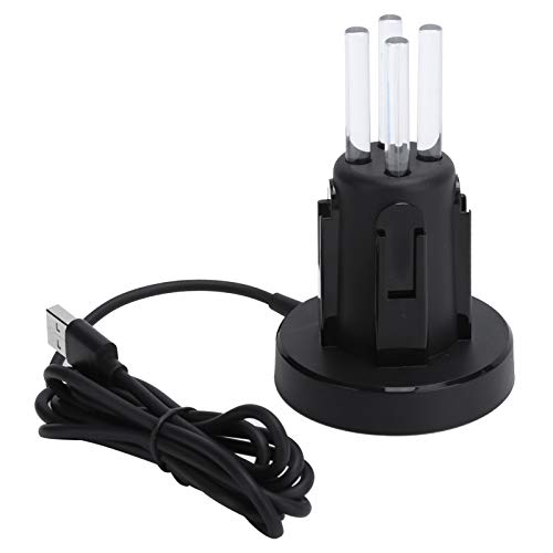 USB Gamepad Ladegerät Dock mit 4 Port LED Gaming Controller Ladestand für Joy Con Controller Schwarzes ABS -Material Compact Design Schnelles Laden für Zubehör USB Gamepad Ladegerät Dock mit 4 Port LED Gaming Controller Ladestand für Joy Con Controller Schwarzes ABS -Material Compact Design Schnelles Laden für Zubehör von NutriEss