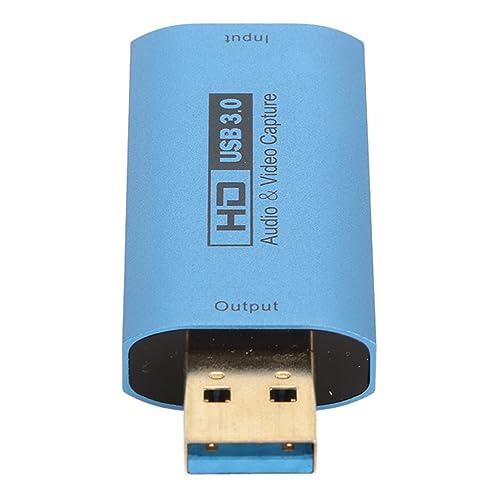 Videokarte, HD-Multimedia-Schnittstelle, USB 3.0, Spiel-Soundkarte, 1080P, 60 FPS, 4K-Eingang, Plug-Play, kompatibel für eine PS3-Streaming- von NutriEss