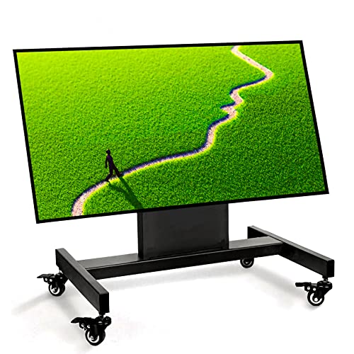 Nuwovwo Rollender TV-Ständer, mobiler TV-Wagen, flaches Profil, Bodenvertrauens-Monitorwagen für 32-75-Zoll-Bildschirm, höhenverstellbar, 90° Verstellbarer Betrachtungswinkel Nuwovwo Rollender TV-Ständer, mobiler TV-Wagen, flaches Profil, Bodenvertrauens-Monitorwagen für 32-75-Zoll-Bildschirm, höhenverstellbar, 90° Verstellbarer Betrachtungswinkel von Nuwovwo