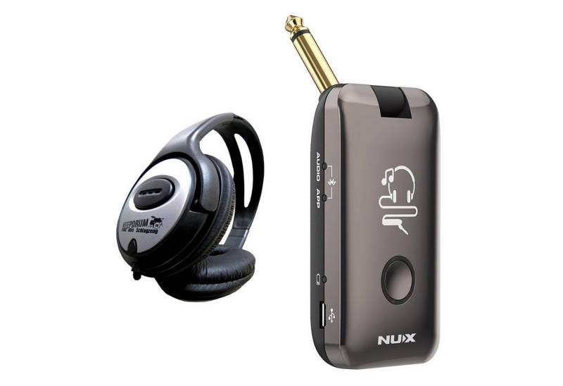 Nux Mighty Plug Amp-Plug für Gitarre mit Kopfhörer Kopfhörerverstärker von Nux