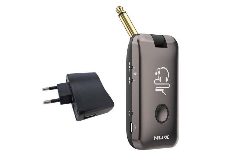 Nux Mighty Plug Amp-Plug für Gitarre mit Netzteil Kopfhörerverstärker von Nux