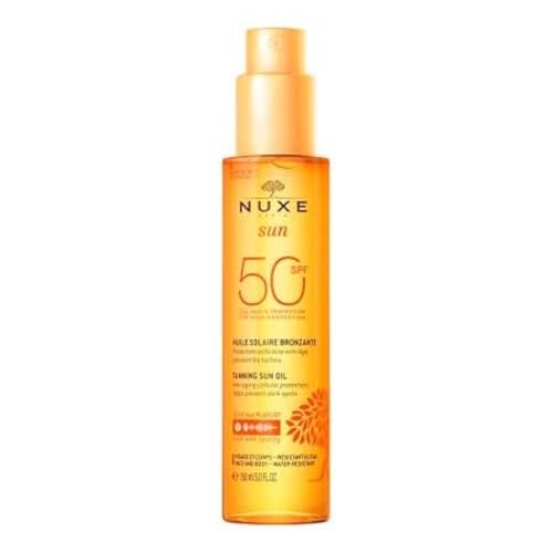 NUXE SUN aceite en spray bronceador alta protección SPF50 150 ml von Nuxe