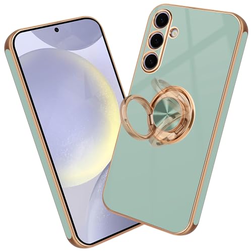 Nuxiady Handyhülle für Samsung Galaxy A55 5G Silikon Hülle mit Ring 360° Dünn Case Handytasche Schutzhülle TPU Stoßfeste Cover für Galaxy A55, Cyan Nuxiady Handyhülle für Samsung Galaxy A55 5G Silikon Hülle mit Ring 360° Dünn Case Handytasche Schutzhülle TPU Stoßfeste Cover für Galaxy A55, Cyan von Nuxiady