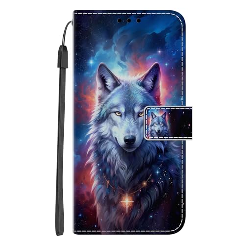 Nuxiady Handyhülle für Samsung Galaxy S24 FE 5G Hülle mit Schön Motiv Muster PU Lederhülle Flip Wallet Case Cover Klappbar Handytasche Schutzhülle Stoßfeste Klapphülle für Galaxy S24 FE 5G, Wolf Nuxiady Handyhülle für Samsung Galaxy S24 FE 5G Hülle mit Schön Motiv Muster PU Lederhülle Flip Wallet Case Cover Klappbar Handytasche Schutzhülle Stoßfeste Klapphülle für Galaxy S24 FE 5G, Wolf von Nuxiady