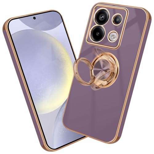Nuxiady Handyhülle für Xiaomi Redmi Note 13 Pro 5G Silikon Hülle mit Ring Case Dünn Handytasche Frauen Mädchen Mann Schutzhülle Stoßfeste Cover für Redmi Note 13 Pro 5G, Lila Nuxiady Handyhülle für Xiaomi Redmi Note 13 Pro 5G Silikon Hülle mit Ring Case Dünn Handytasche Frauen Mädchen Mann Schutzhülle Stoßfeste Cover für Redmi Note 13 Pro 5G, Lila von Nuxiady