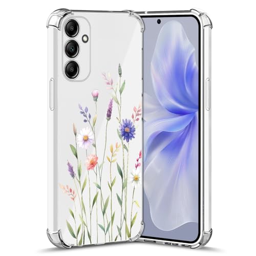 Nuxiady Hülle für Samsung Galaxy A05S Silikon Transparent Handyhülle Dünne Bumper schutzhülle Stoßfeste Kratzfestes Blume Case Weiche Cover Kompatibel mit Samsung Galaxy A05S, Blatt Gänseblümchen Nuxiady Hülle für Samsung Galaxy A05S Silikon Transparent Handyhülle Dünne Bumper schutzhülle Stoßfeste Kratzfestes Blume Case Weiche Cover Kompatibel mit Samsung Galaxy A05S, Blatt Gänseblümchen von Nuxiady