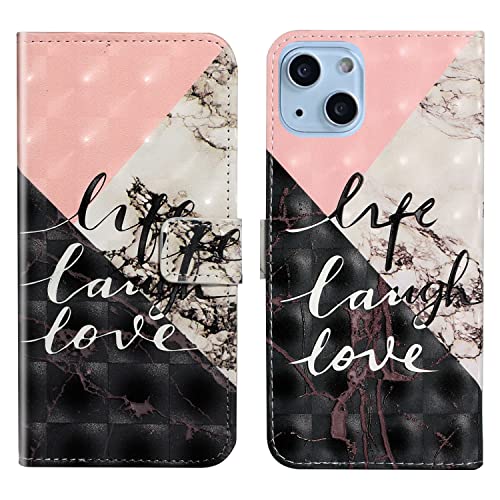 Nuxiady Hülle für iPhone 13 Mini 5.4" Schön Motive Muster Klapphülle PU Leder Handytasche Wallet Flip Case Cover Schutzhülle Klappbar Stoßfeste Handyhülle für iPhone 13 Mini, Rosa Schwarz & Weiß Nuxiady Hülle für iPhone 13 Mini 5.4" Schön Motive Muster Klapphülle PU Leder Handytasche Wallet Flip Case Cover Schutzhülle Klappbar Stoßfeste Handyhülle für iPhone 13 Mini, Rosa Schwarz & Weiß von Nuxiady