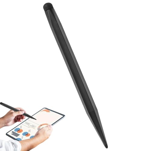 Nuyhadds Stift für Touchscreens, doppelte Spitzen, Empfindlichkeits-Touchscreen-Stift – tragbarer, leichter, hochempfindlicher Stift für Heimunterhaltung, Online-Bildung Nuyhadds Stift für Touchscreens, doppelte Spitzen, Empfindlichkeits-Touchscreen-Stift – tragbarer, leichter, hochempfindlicher Stift für Heimunterhaltung, Online-Bildung von Nuyhadds