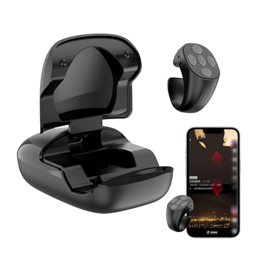 Fernbedienung Seitenumkehrer, Telefon-Scroll-, Scroll-, Clicker für Telefon, Bluetoothss-Kamera, Videoaufnahme, Fernbedienung, 3-in-1-Funktion, E-Reader, Controller, Foto-Clicker, Fernbedienung Seitenumkehrer, Telefon-Scroll-, Scroll-, Clicker für Telefon, Bluetoothss-Kamera, Videoaufnahme, Fernbedienung, 3-in-1-Funktion, E-Reader, Controller, Foto-Clicker, von Nuyhgtr