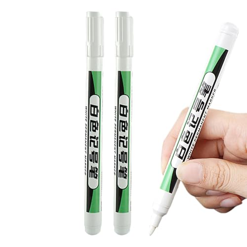 Permanent Paint Markers, Waterproof White Markers, White Marker Pen, Ceramic Paint Marker, Leather Marking Pen, Glass Permanent Marker, Fine Tip Marker Pen, Waterproo for Glass, Ceramic, Wood, Leather Permanent Paint Markers, Waterproof White Markers, White Marker Pen, Ceramic Paint Marker, Leather Marking Pen, Glass Permanent Marker, Fine Tip Marker Pen, Waterproo for Glass, Ceramic, Wood, Leather von Nuyhgtr