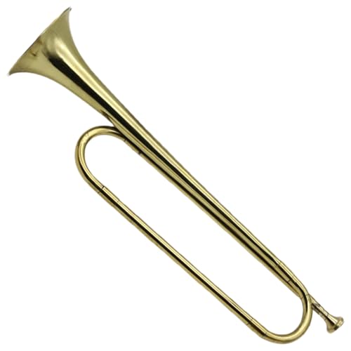 Signalhorn-Kavallerie-Trompete, Tragbare Messing-Kavallerie-Trompete, Retro-Standard-Trompete, Messing-Signalhorn-Instrumente, Musikinstrument Für Anfänger, Kavallerie-Signalhorn-Trompete Signalhorn-Kavallerie-Trompete, Tragbare Messing-Kavallerie-Trompete, Retro-Standard-Trompete, Messing-Signalhorn-Instrumente, Musikinstrument Für Anfänger, Kavallerie-Signalhorn-Trompete von Nuyhgtr