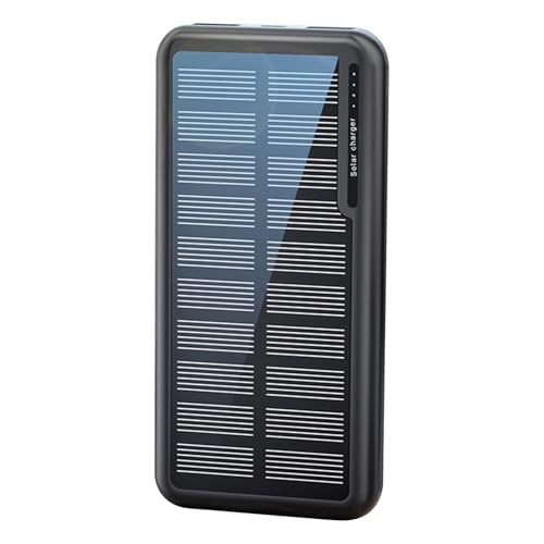 Battery Bank, Solar Smartphone Charger 10000mAh, 5.59x2.72x0.67 Inches Portable Charging Power Bank for Festival, College, Backpacking, Flight, Camping, Beach, Hiking Adventures Battery Bank, Solar Smartphone Charger 10000mAh, 5.59x2.72x0.67 Inches Portable Charging Power Bank for Festival, College, Backpacking, Flight, Camping, Beach, Hiking Adventures von Nuytghr