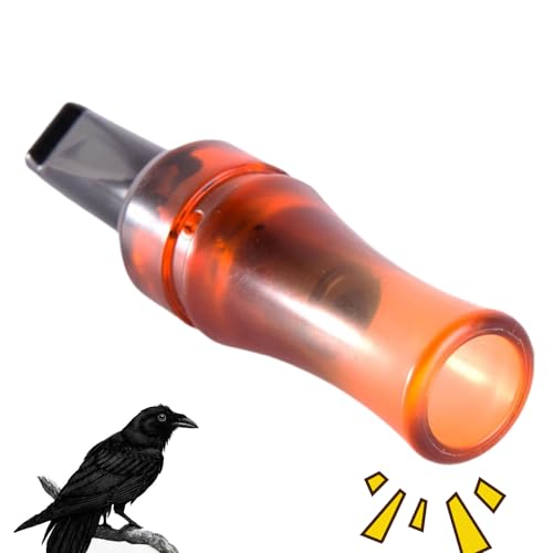 Crow Caller, Hunting Bird Decoy Tool, Realistic Sound Bait, 14x5x5 cm Wildlife Tracking Game Call, Portable Outdoor Survival Camping, Hiking, Scouting, Beginners, Professionals Crow Caller, Hunting Bird Decoy Tool, Realistic Sound Bait, 14x5x5 cm Wildlife Tracking Game Call, Portable Outdoor Survival Camping, Hiking, Scouting, Beginners, Professionals von Nuytghr
