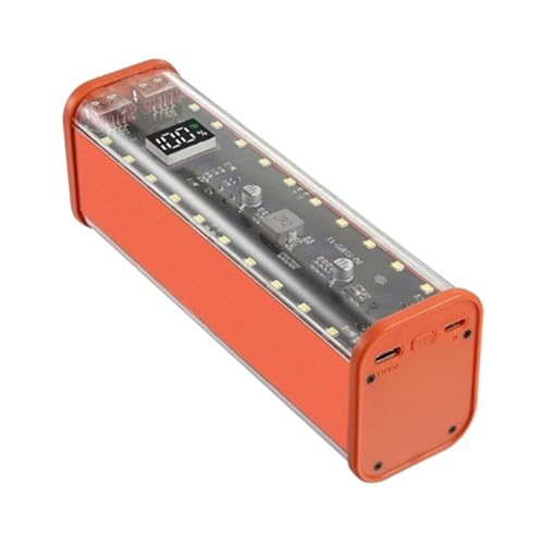 Nuytghr Handy-Ladehülle, kein Schweißen, 22,5 W, kein Schweißen, Akkuhalter, Aufbewahrungshülle, transparent, tragbar, 2 USB-Anschlüsse, Outdoor-Generatoren, Hülle für die meisten Handytypen Nuytghr Handy-Ladehülle, kein Schweißen, 22,5 W, kein Schweißen, Akkuhalter, Aufbewahrungshülle, transparent, tragbar, 2 USB-Anschlüsse, Outdoor-Generatoren, Hülle für die meisten Handytypen von Nuytghr