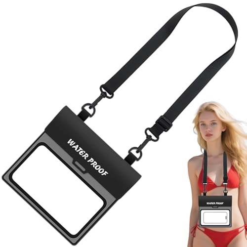 Nuytghr Phone Waterproof Pouch, PVC Dry Bag, Large Capacity Cell Phone Case, Sensitive Touch Design, Durable Protection, Ideal for Beach, Outdoor Leisure, Daily Use, Travel Entertainment Nuytghr Phone Waterproof Pouch, PVC Dry Bag, Large Capacity Cell Phone Case, Sensitive Touch Design, Durable Protection, Ideal for Beach, Outdoor Leisure, Daily Use, Travel Entertainment von Nuytghr