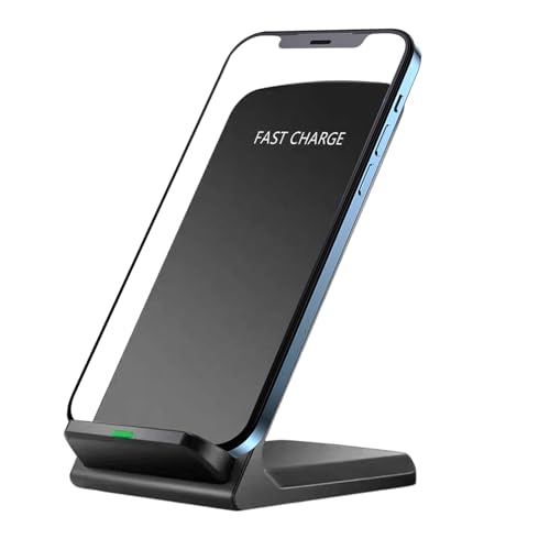 Wireless Charger, Phone Stand, Desk Organizer, Adjustable Foldable Holder, Fast 15w Charging Dock, Portable Compact Station, Office Travel Home Bedroom Setup 15w Black Wireless Charger, Phone Stand, Desk Organizer, Adjustable Foldable Holder, Fast 15w Charging Dock, Portable Compact Station, Office Travel Home Bedroom Setup 15w Black von Nuytghr