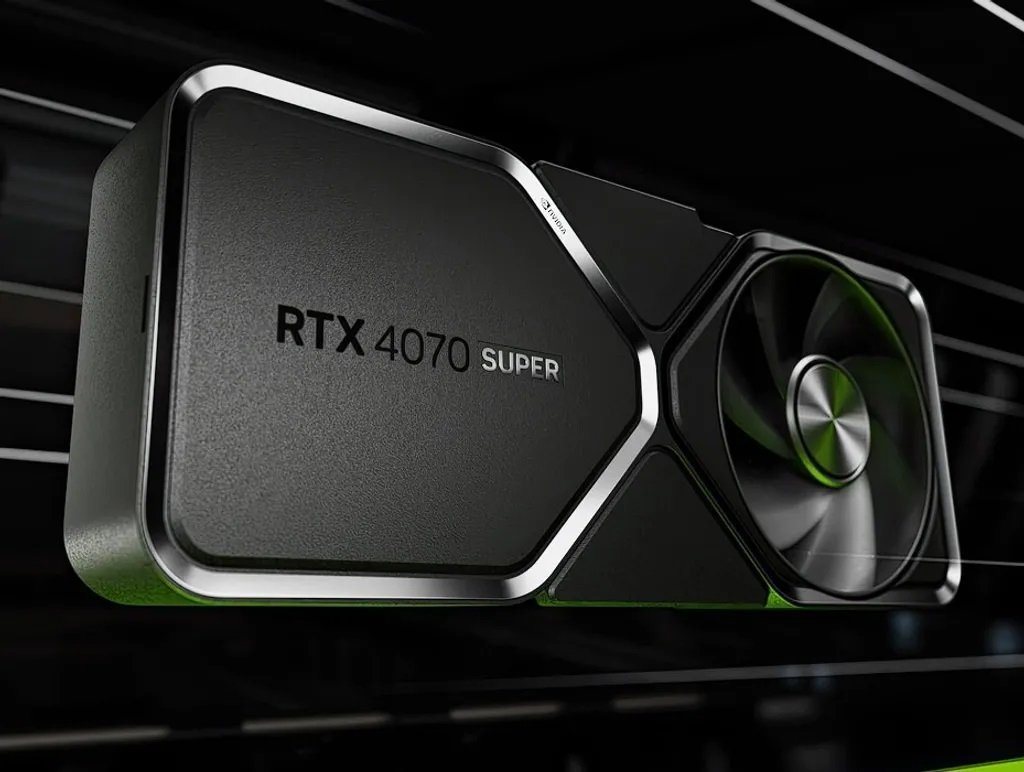 Nvidia GeForce RTX 4070 SUPER Founders Edition Grafikkarte von Nvidia
