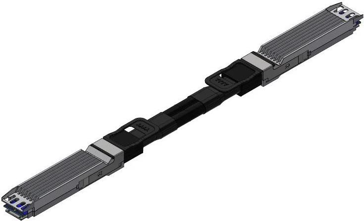 Nvidia MCP4Y10-N00A InfiniBand-Kabel 0,5 m OSFP Schwarz (980-9IA0K-00N00A) von Nvidia