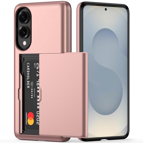 Nvollnoe Schutzhülle für Samsung Galaxy S25 Edge mit Kartenhalter, zweilagig, strapazierfähig, versteckter Kartenschlitz, schlanke Brieftaschen-Schutzhülle für Samsung S25 Edge 16,7 cm (6,7 Zoll Nvollnoe Schutzhülle für Samsung Galaxy S25 Edge mit Kartenhalter, zweilagig, strapazierfähig, versteckter Kartenschlitz, schlanke Brieftaschen-Schutzhülle für Samsung S25 Edge 16,7 cm (6,7 Zoll von Nvollnoe