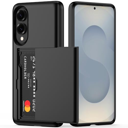 Nvollnoe Schutzhülle für Samsung Galaxy S25 Edge mit Kartenhalter, zweilagig, strapazierfähig, versteckter Kartenschlitz, schlanke Brieftaschen-Schutzhülle für Samsung S25 Edge 17,5 cm (6,7 Zoll Nvollnoe Schutzhülle für Samsung Galaxy S25 Edge mit Kartenhalter, zweilagig, strapazierfähig, versteckter Kartenschlitz, schlanke Brieftaschen-Schutzhülle für Samsung S25 Edge 17,5 cm (6,7 Zoll von Nvollnoe