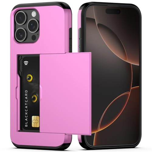 Nvollnoe Schutzhülle für iPhone 16 Pro Max mit Kartenhalter, zweilagig, strapazierfähig, stoßfest, versteckter Kartenschlitz, schlanke Brieftaschen-Handyhülle für Damen und Herren, 17,5 cm (6,9 Zoll Nvollnoe Schutzhülle für iPhone 16 Pro Max mit Kartenhalter, zweilagig, strapazierfähig, stoßfest, versteckter Kartenschlitz, schlanke Brieftaschen-Handyhülle für Damen und Herren, 17,5 cm (6,9 Zoll von Nvollnoe