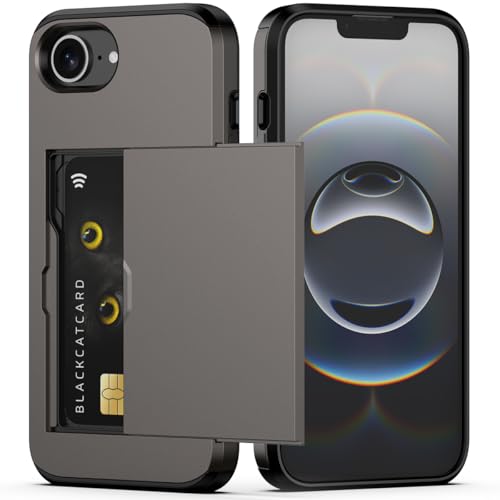 Nvollnoe Schutzhülle für iPhone 16e mit Kartenhalter, zweilagig, strapazierfähig, schützend, versteckter Kartenschlitz, schlanke Brieftaschen-Schutzhülle für iPhone 16e, 15,5 cm (6,1 Zoll Nvollnoe Schutzhülle für iPhone 16e mit Kartenhalter, zweilagig, strapazierfähig, schützend, versteckter Kartenschlitz, schlanke Brieftaschen-Schutzhülle für iPhone 16e, 15,5 cm (6,1 Zoll von Nvollnoe